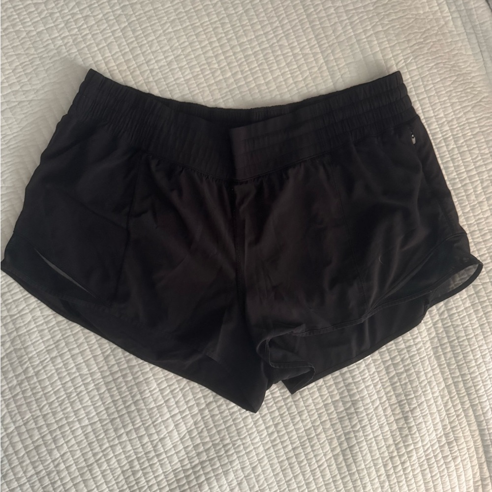 Lululemon black Hotty Hot shorts